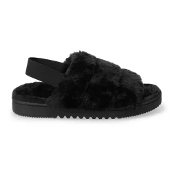 Women's Sonoma Goods For Life® Faux Fur Slide Slipper with Backstrap 12 Women's Sonoma Goods For Life® Faux Fur Slide Slipper with Backstrap -Sonoma Shop 4797542 ALT