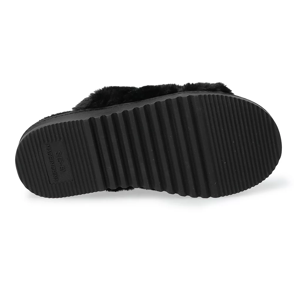 Women's Sonoma Goods For Life® Faux Fur Slide Slipper with Backstrap 7 Women's Sonoma Goods For Life® Faux Fur Slide Slipper with Backstrap - Image 7