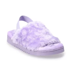 Women's Sonoma Goods For Life® Faux Fur Slide Slipper with Backstrap 10 Women's Sonoma Goods For Life® Faux Fur Slide Slipper with Backstrap -Sonoma Shop 4797542 Lavender