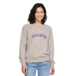 Women's Sonoma Goods For Life® Everyday Crewneck Sweatshirt -Sonoma Shop 4974237 Do Good
