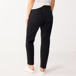 Women's Sonoma Goods For Life® Ultra High Rise Vintage-styled Straight-Leg Jeans -Sonoma Shop 5616387 ALT