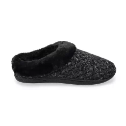 Women's Sonoma Goods For Life® Cozy Knit Clog Marled Basket Weave Slippers -Sonoma Shop 5697308 ALT