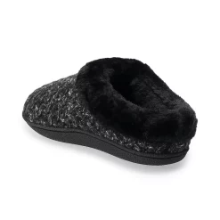 Women's Sonoma Goods For Life® Cozy Knit Clog Marled Basket Weave Slippers -Sonoma Shop 5697308 ALT2