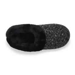 Women's Sonoma Goods For Life® Cozy Knit Clog Marled Basket Weave Slippers -Sonoma Shop 5697308 ALT4