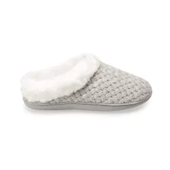 Women's Sonoma Goods For Life® Cozy Knit Clog Marled Basket Weave Slippers -Sonoma Shop 5697308 ALT5