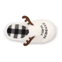 Woman's Jammies For Your Families® Reindeer Slippers -Sonoma Shop 5743900 ALT4